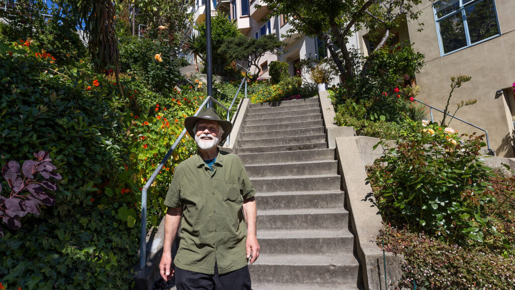 Kentyn on the Vallejo Street Steps - San Francisco, CA