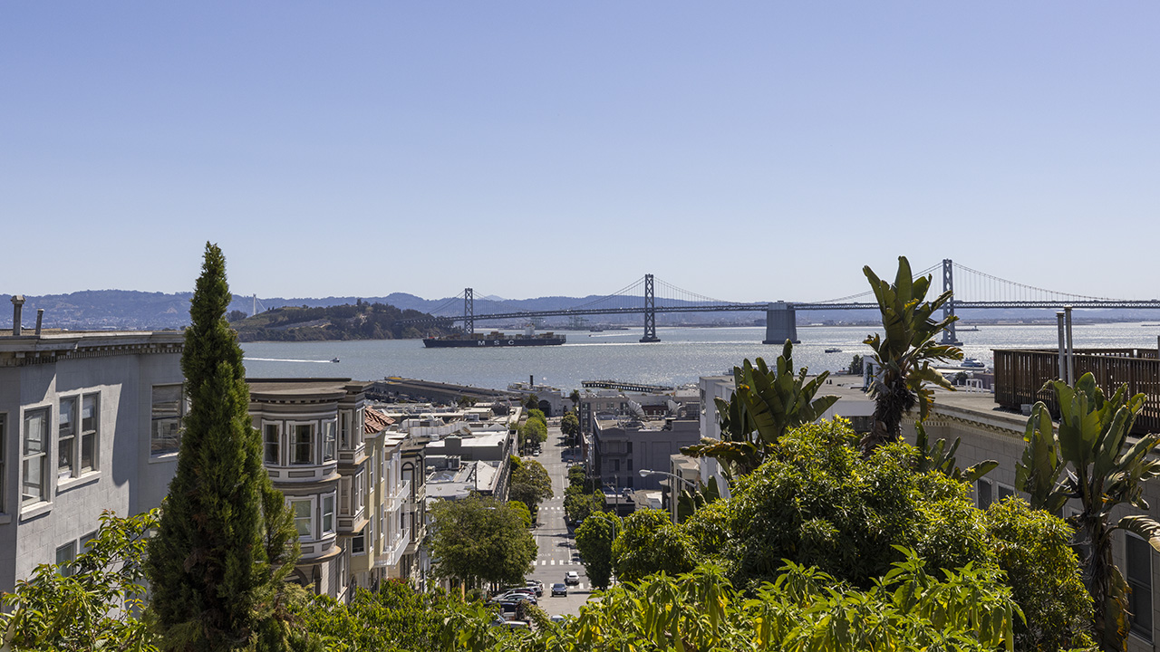 M’s Special Place at the Top of Telegraph Hill
